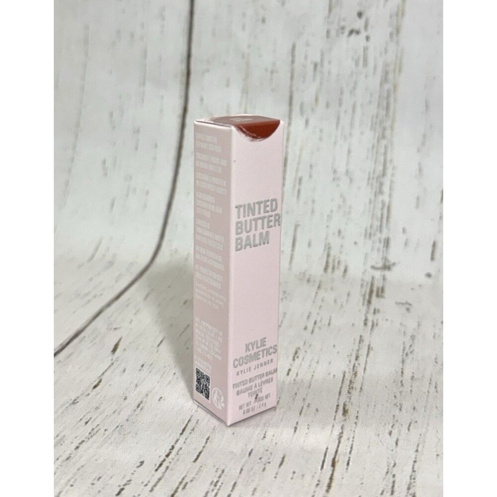 KYLIE COSMETICS Tinted Butter Lip Balm - Spiced (Soft Warm Brown) Full Size NEW